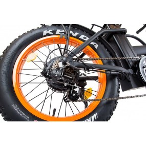 Электровелосипед Cyberbike Fat 500W - красно-черный