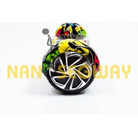 Гироскутер Smart Balance Wheel - граффити желтый
