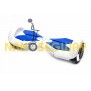 Гироскутер Smart Balance Transformer - бело-синий
